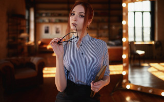 Elina karimova scissors mirror bokeh - a pair of scissors free wallpaper for desktop