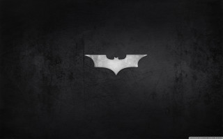 Batman logo dark room black - dark night free wallpaper