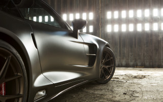 Garage car windows open door - a garage free wallpaper