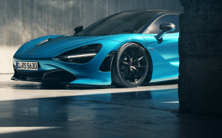 Blue sports car garage cement - eddie mendoza free wallpaper