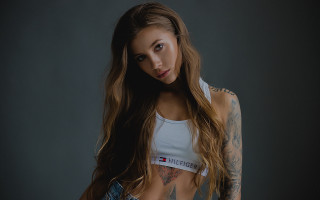 Aramenta dianthe vail tattoo blonde - kai carpenter free wallpaper for desktop