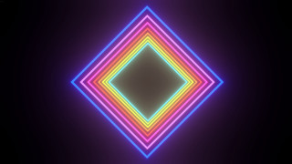Neon diamond black background beeple - objective abstraction free wallpaper
