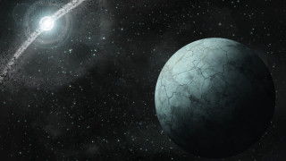 Space planet stars moon city - the horizon free wallpaper for desktop