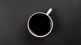 Coffee spoon black table minimalism 2 - minimalism free wallpaper