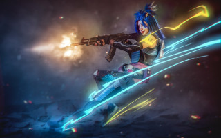 Fan qi cyberpunk gun saber - a gun and a gun free wallpaper for desktop