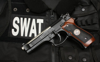 Swat vest gun patch badge - free motorcycles wallpaper for desktop
