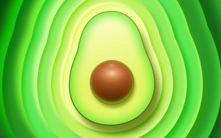 Green brown ball center green 2 - art green free wallpaper for desktop