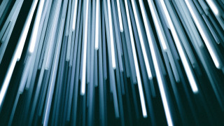 Metal lines futurism raytraced volumetric - a close up of a metal object free wallpaper