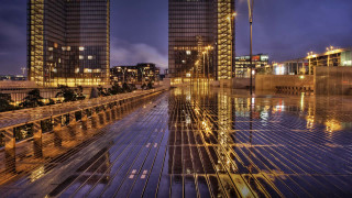 Tokyo night city lights rain - charles angrand free wallpaper