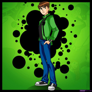 Green shirt man standing polka - fletcher martin free wallpaper for tablet