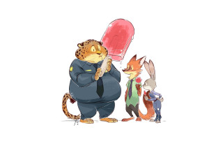 Cartoon man cat animals holding - andrew stevovich free wallpaper for desktop