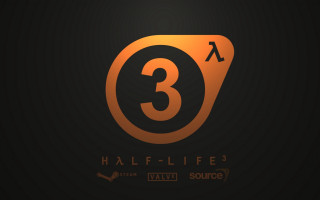Half life3 logo orange black - a logo free wallpaper