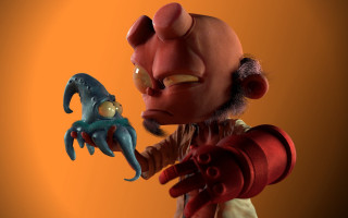 Cartoon character toy creepy creature - a toy free wallpaper