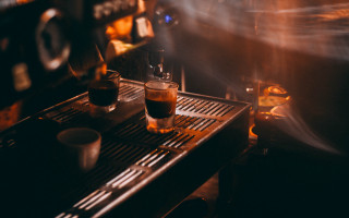 Coffee machine cup steam flame - les automatiste free wallpaper