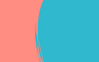 Blue pink black cat abstract - the bottom of the image free wallpaper