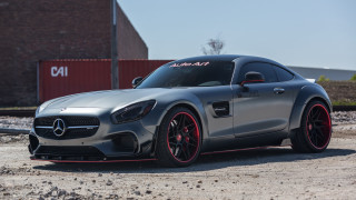 Silver mercedes sports car parking 2 - adam szentpétery free wallpaper