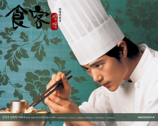 Man chef hat holding chopsticks - chopstick free wallpaper