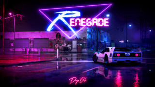 Car neon sign rain cyberpunk - renaissance free wallpaper