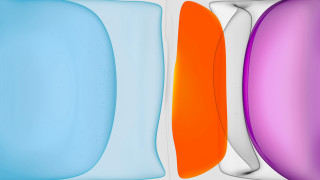 Colored objects white surface striped - a white surface free wallpaper