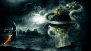 Dragon tower sky castle fire - a dragon free wallpaper for desktop
