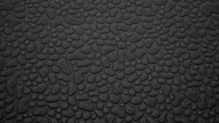 Black water drops photorealism fence - black background free wallpaper