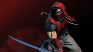 Red hoodie sword cobra male - artstation hq free wallpaper for desktop