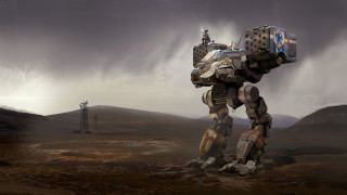 Robot box desert storm telephone - its back in free wallpaper