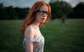Anka zhuravleva glasses field outdoors - glass free wallpaper for desktop
