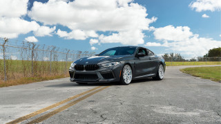 Gray car fence grass clouds - the side of a road next free wallpaper for desktop