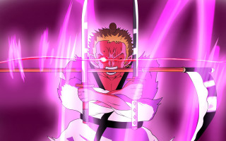 Man sword pink purple demon - a pink background behind free wallpaper