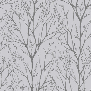 Bare tree gray branch pattern - generative art free wallpaper for tablet