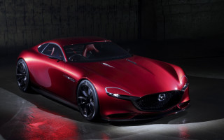 Red sports car dark room 90 - a spotlight free wallpaper