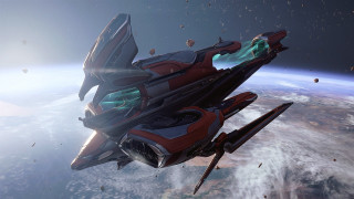 Sci fi spaceship earth space - over the earth free wallpaper