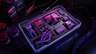Tools purple light assemblage synthwave - a purple light free wallpaper for desktop