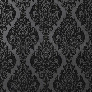 Black grey wallpaper floral pattern - black background free wallpaper for tablet