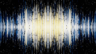 Colorful abstract particles fireworks moon - particle free wallpaper