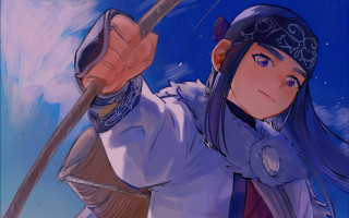 Woman sword blue sky fur - pathfinder free wallpaper