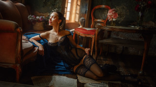 Anka zhuravleva cinematic gothic stilllife - a couch in a room free wallpaper