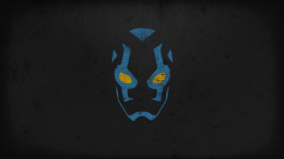 Blue yellow mask yellow eyes - mask free wallpaper