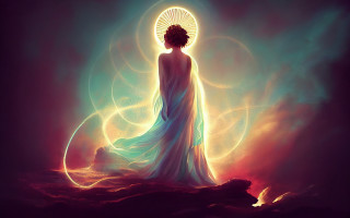 Afrofuturism divinity anna dittmann light - anna dittmann free wallpaper