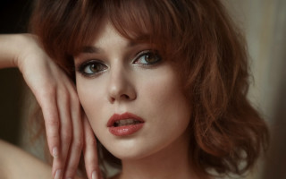 Red haired blue eyed anna - anna hotchkis free wallpaper