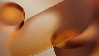 Blurry brown object sphere curved - a blurry image free wallpaper for desktop