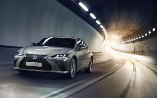 Silver car tunnel night lights - the dark night time free wallpaper for desktop