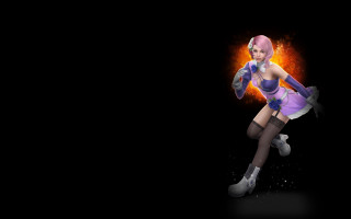 Woman purple gun flame eve - a purple outfit free wallpaper