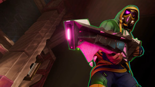 Man gun dark room pink - a pink light free wallpaper for desktop