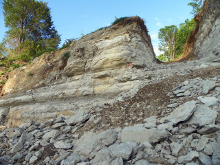 Rocky cliff tree pile mountain - a rocky cliff free wallpaper