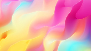 Colorful wavy background yellow pink - alfred manessier free wallpaper