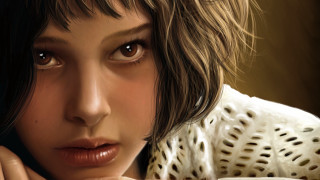 Woman white shirt polka dot - drew struzan free wallpaper for desktop