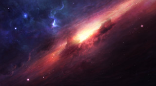 Colorful space stars bright star - chris cold free wallpaper for desktop