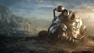Gasmask dirtfield forest person sunset - top of a dirt field next free wallpaper